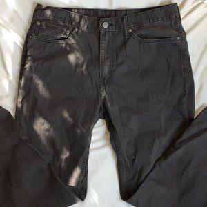 Levi’s 514 Slate Gray Straight Leg Pants 36X30